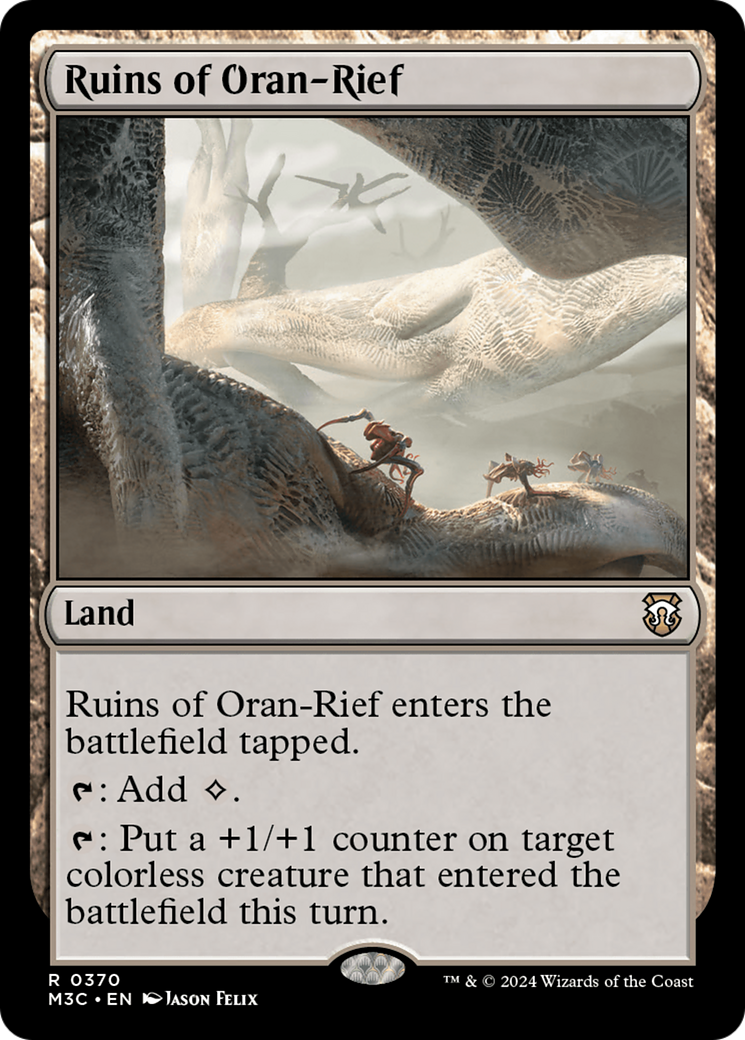 Ruins of Oran-Rief (Ripple Foil) [Modern Horizons 3 Commander] | Clutch Gaming