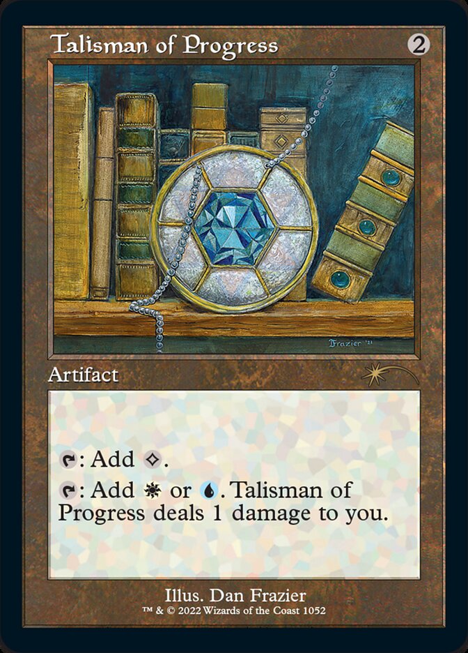 Talisman of Progress (Foil Etched) [Secret Lair Drop Series] | Clutch Gaming