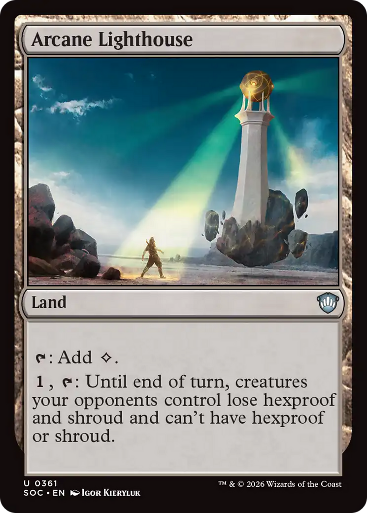 Arcane Lighthouse [Secrets of Strixhaven Commander] | Clutch Gaming