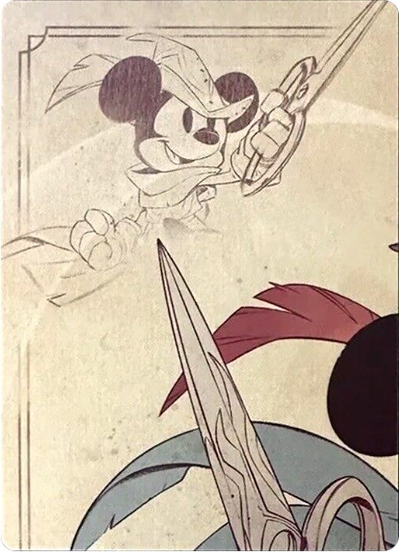 Mickey Mouse - Brave Little Tailor Puzzle Insert (Top Left) [The First Chapter] | Clutch Gaming