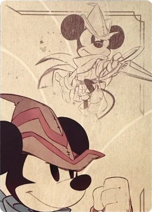 Mickey Mouse - Brave Little Tailor Puzzle Insert (Top Right) [The First Chapter] | Clutch Gaming
