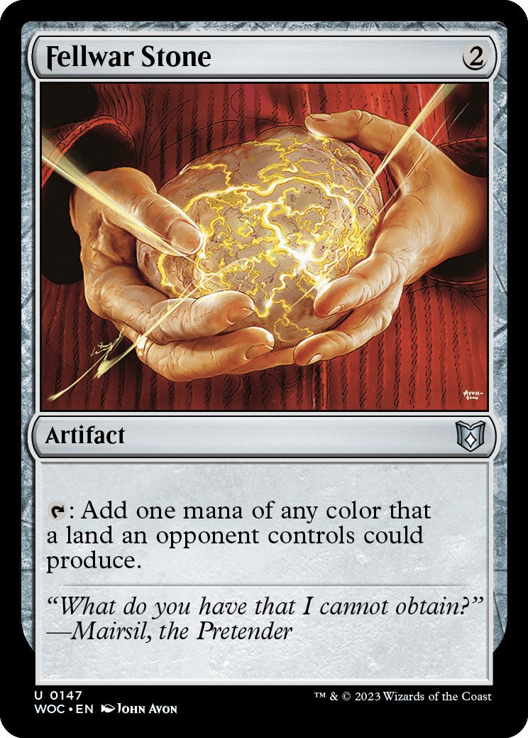 Fellwar Stone [Wilds of Eldraine Commander] | Clutch Gaming