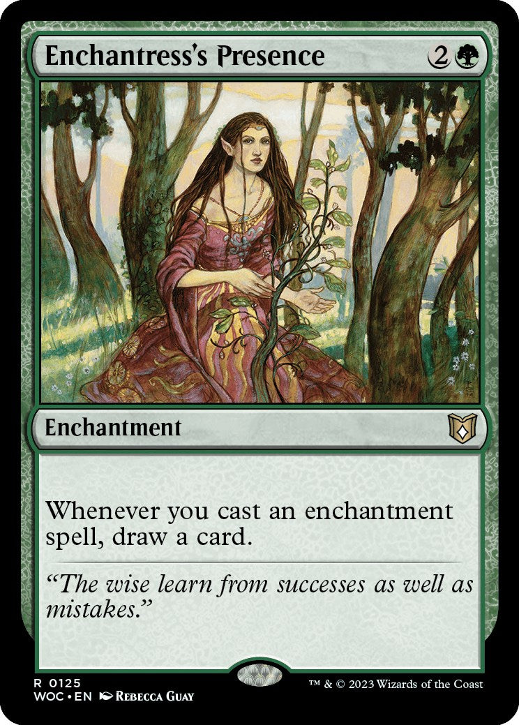 Enchantress's Presence [Wilds of Eldraine Commander] | Clutch Gaming