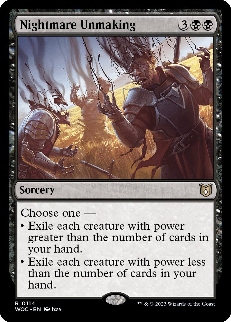 Nightmare Unmaking [Wilds of Eldraine Commander] | Clutch Gaming