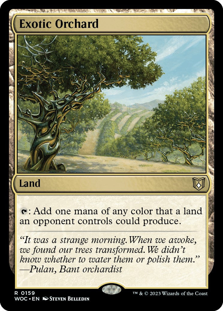 Exotic Orchard [Wilds of Eldraine Commander] | Clutch Gaming