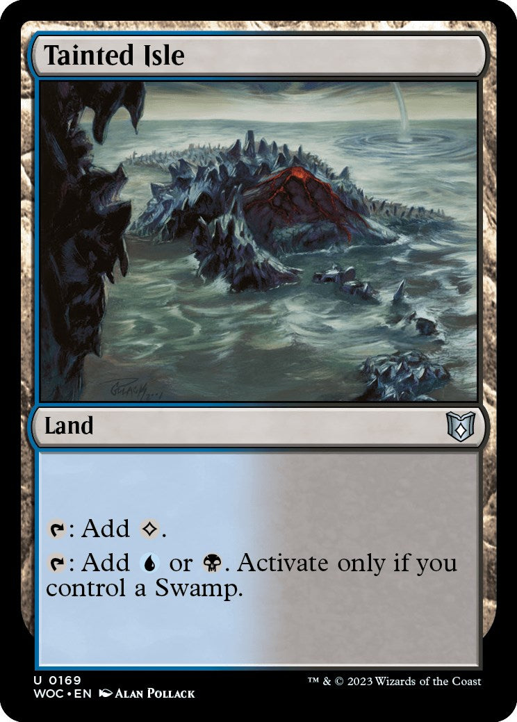 Tainted Isle [Wilds of Eldraine Commander] | Clutch Gaming