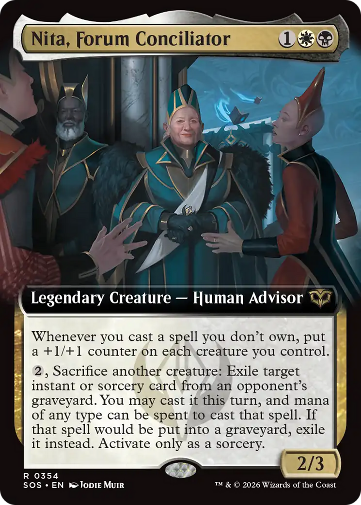 Nita, Forum Conciliator (Extended Art) [Secrets of Strixhaven] | Clutch Gaming