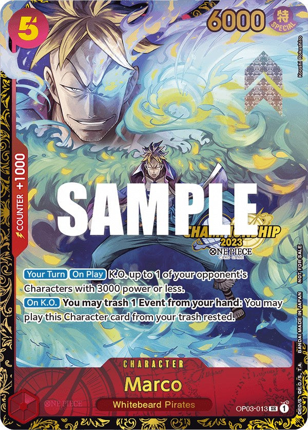 Marco (Championship 2023) [One Piece Promotion Cards] | Clutch Gaming