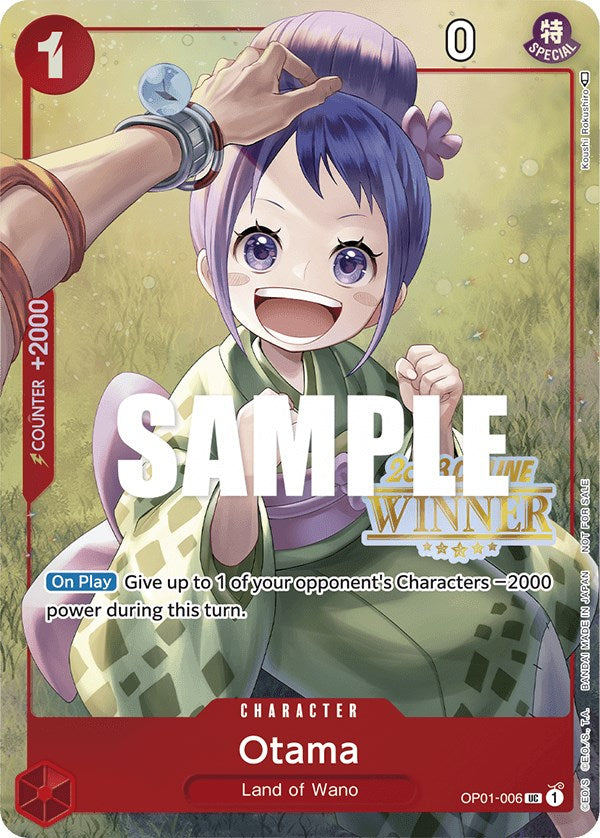 Otama (Online Regional 2023) [Winner] [One Piece Promotion Cards] | Clutch Gaming