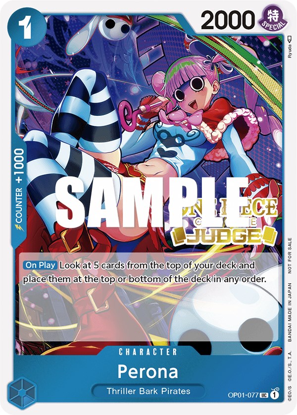 Perona (Judge Pack Vol. 2) [One Piece Promotion Cards] | Clutch Gaming