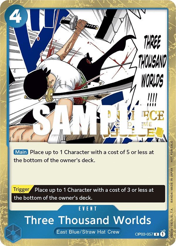 Three Thousand Worlds (Judge Pack Vol. 2) [One Piece Promotion Cards] | Clutch Gaming