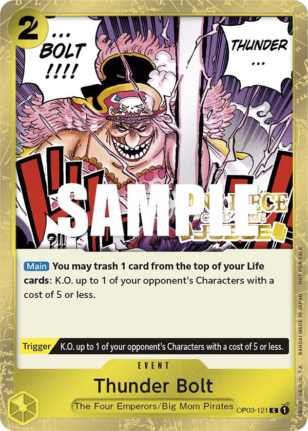 Thunder Bolt (Judge Pack Vol. 2) [One Piece Promotion Cards] | Clutch Gaming