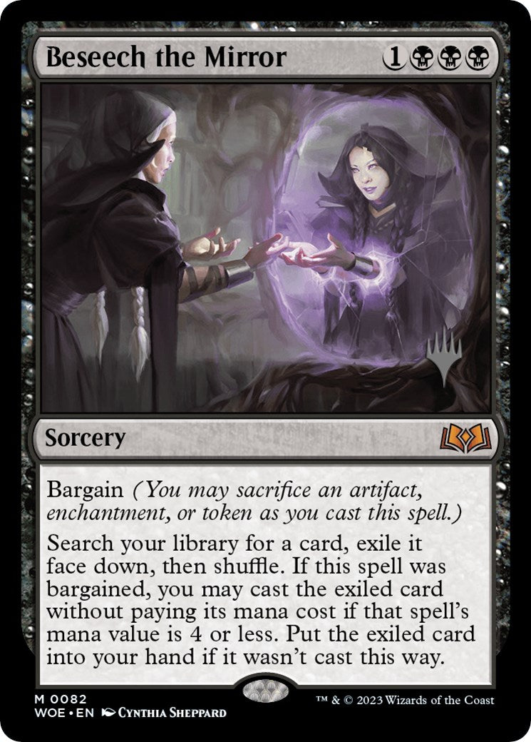 Beseech the Mirror (Promo Pack) [Wilds of Eldraine Promos] | Clutch Gaming