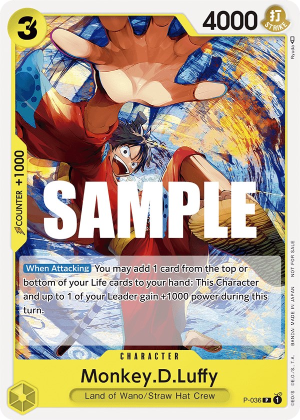 Monkey.D.Luffy (Pre-Release Tournament) [One Piece Promotion Cards] | Clutch Gaming