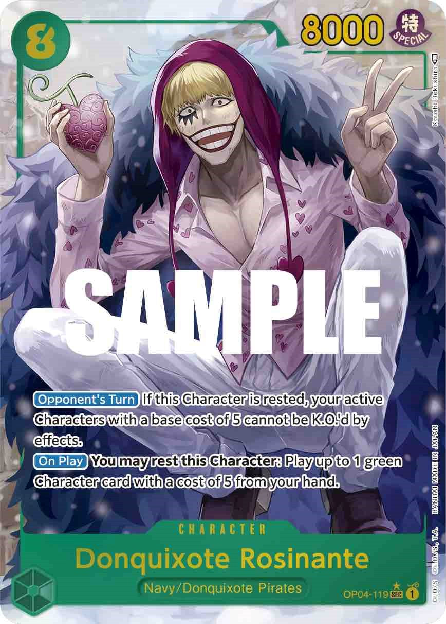 Donquixote Rosinante (Alternate Art) [Kingdoms of Intrigue] | Clutch Gaming