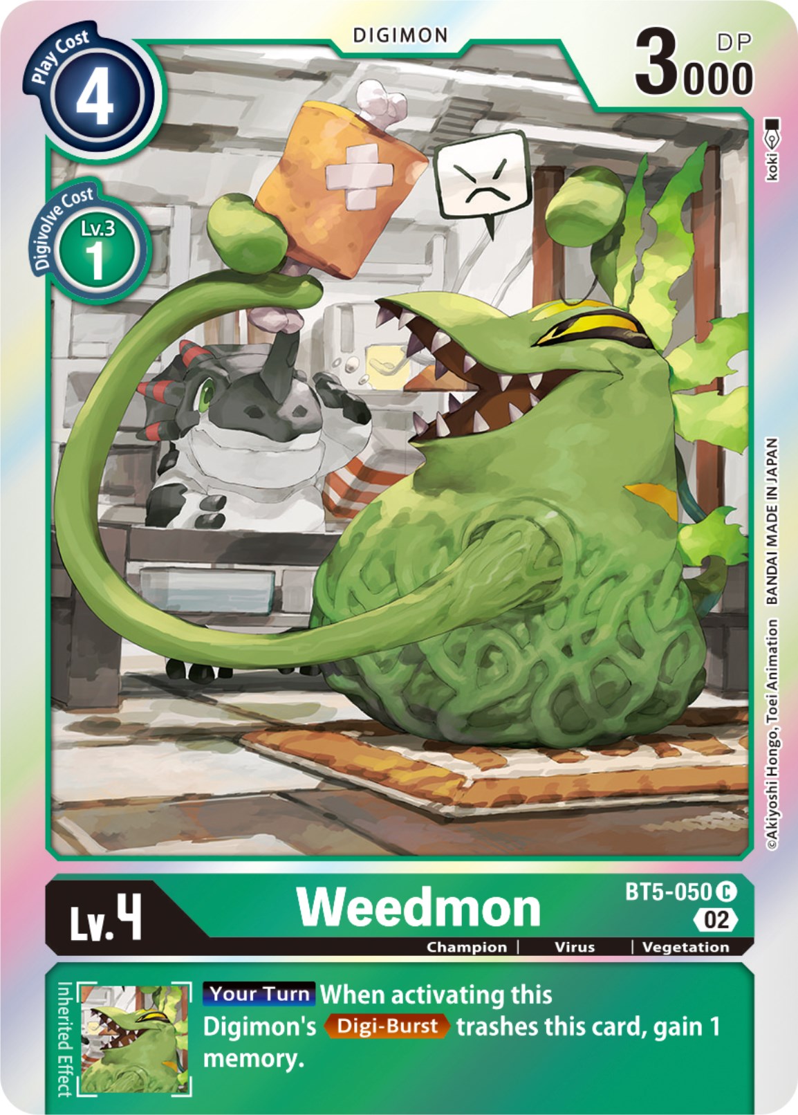 Weedmon [BT5-050] [Resurgence Booster] | Clutch Gaming