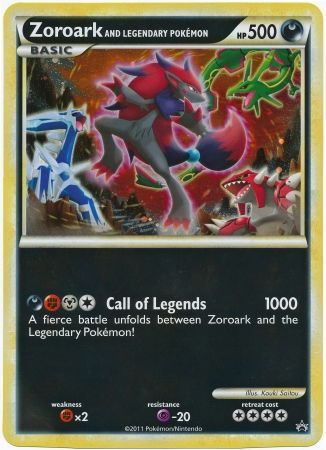 Zoroark and Legendary Pokemon (Jumbo Card) [Miscellaneous Cards] | Clutch Gaming