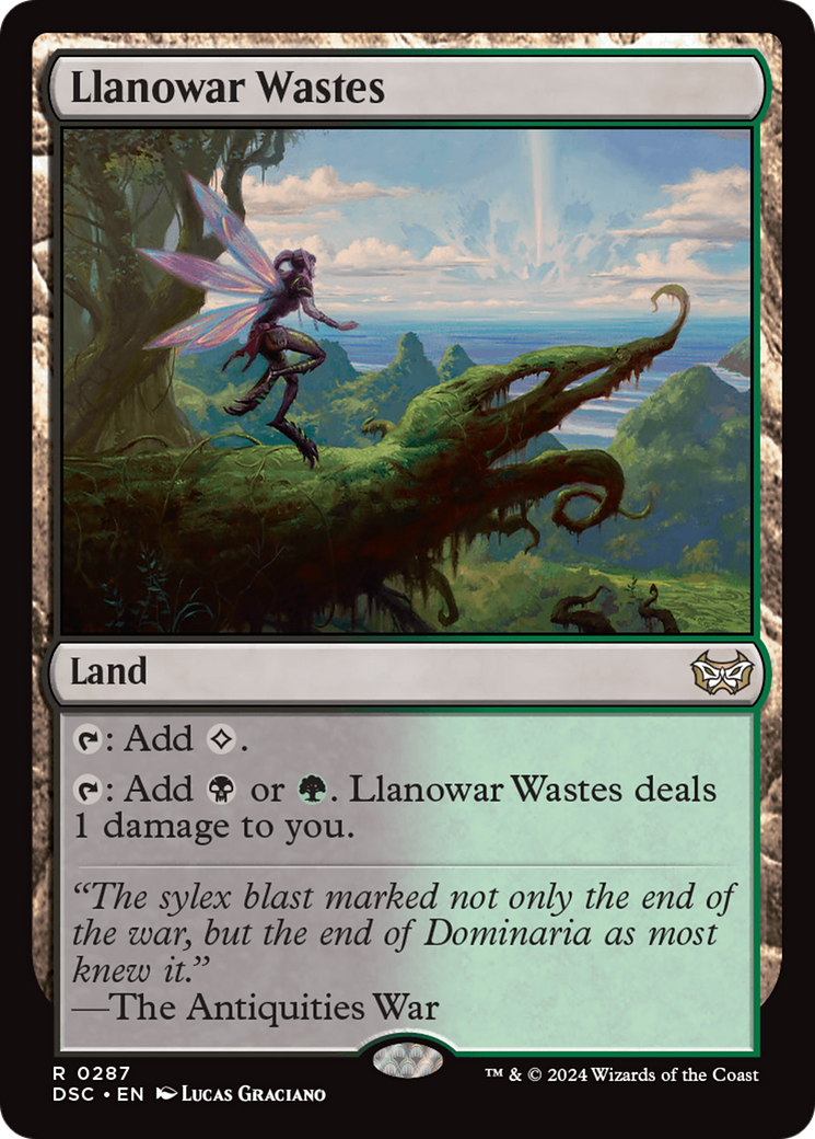 Llanowar Wastes [Duskmourn: House of Horror Commander] | Clutch Gaming