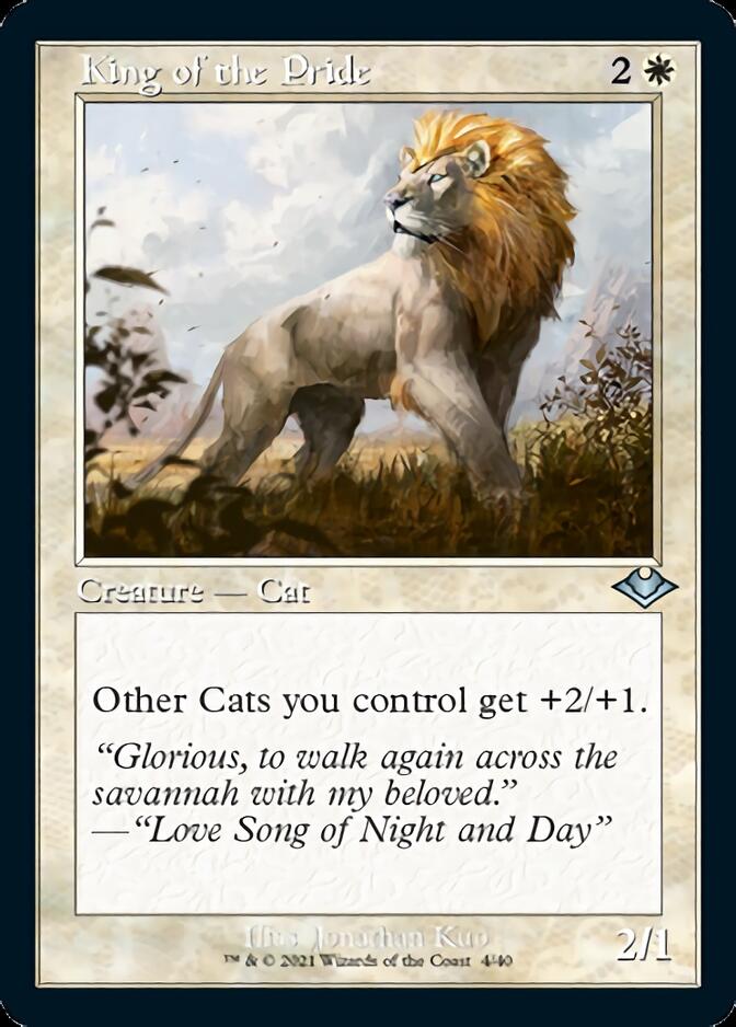 King of the Pride (Retro Foil Etched) [Modern Horizons] | Clutch Gaming