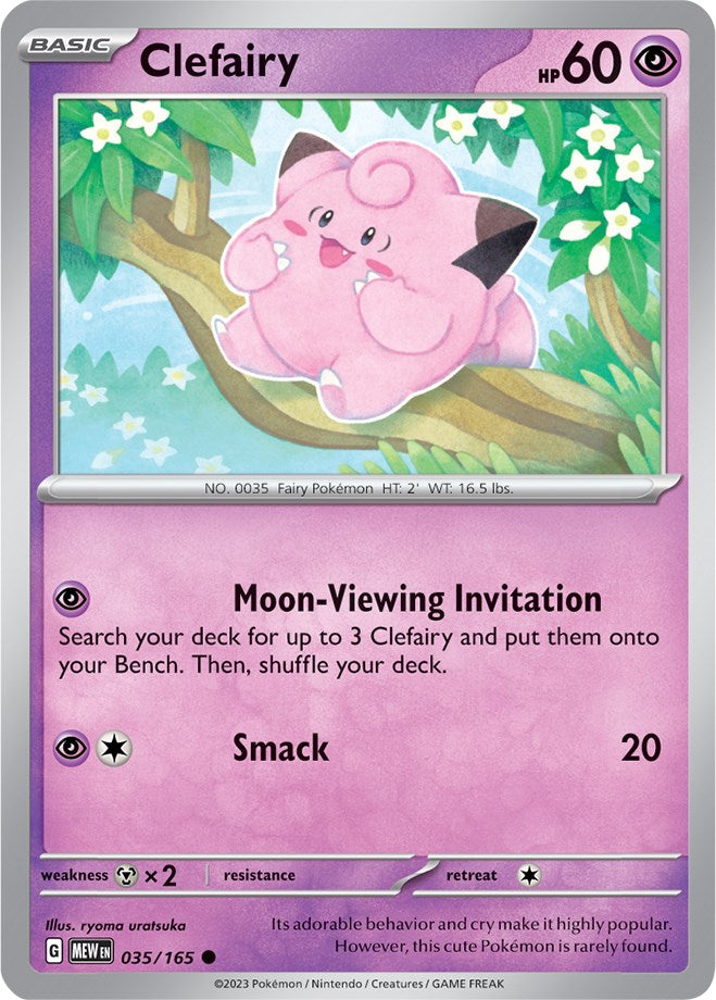 Clefairy (035/165) [Scarlet & Violet: 151] | Clutch Gaming