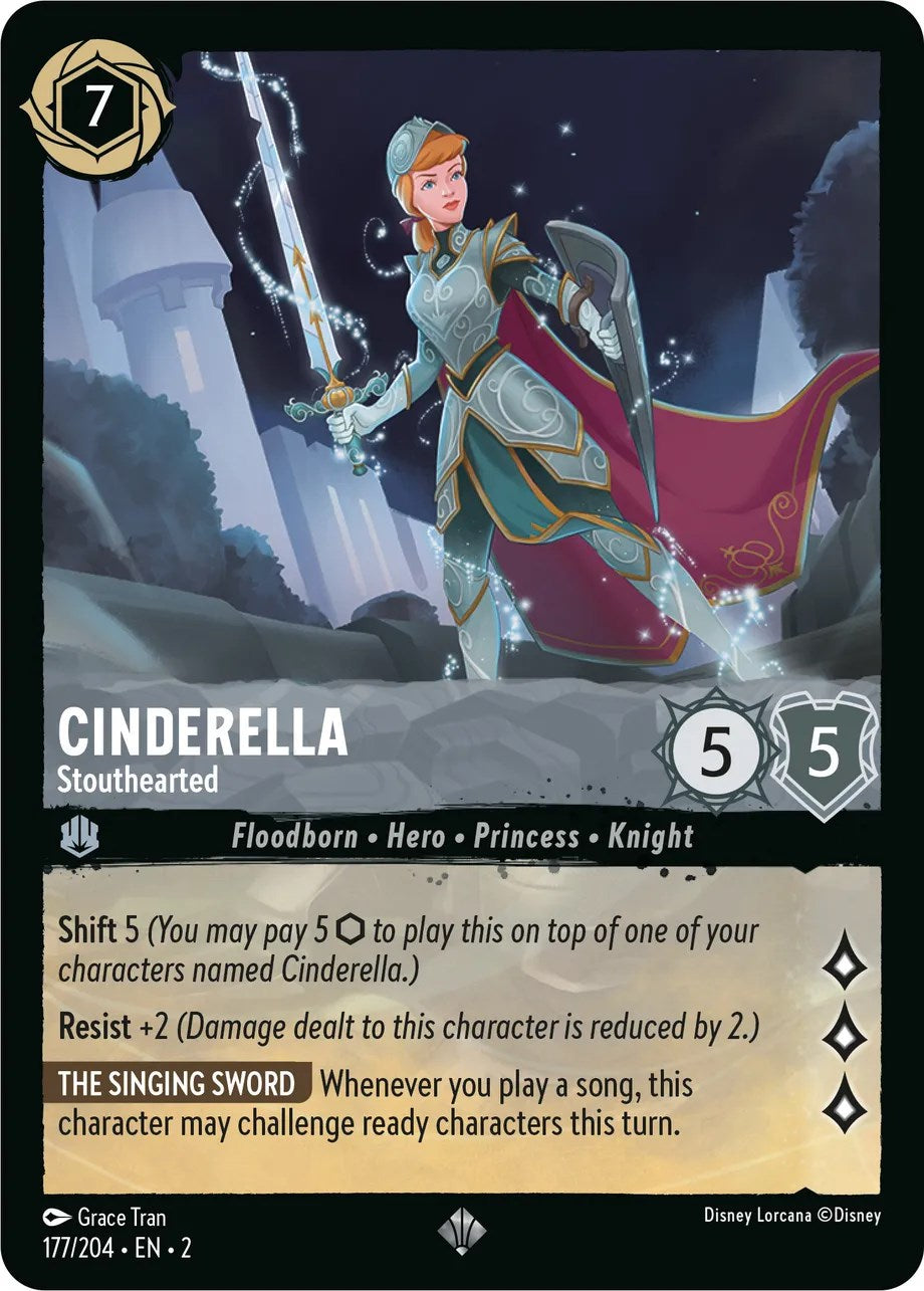 Cinderella - Stouthearted (177/204) [Rise of the Floodborn] | Clutch Gaming