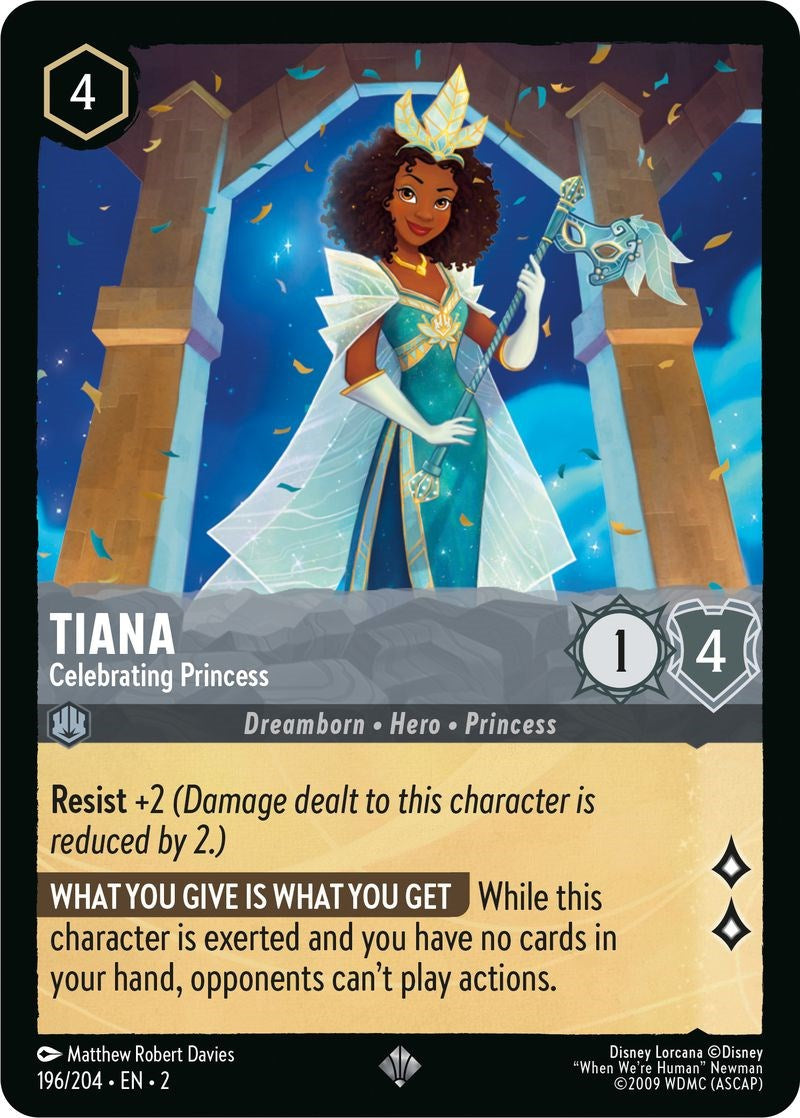 Tiana - Celebrating Princess (196/204) [Rise of the Floodborn] | Clutch Gaming