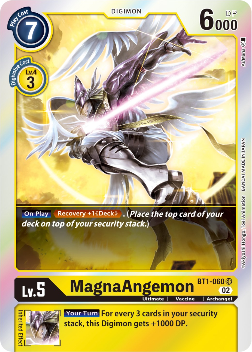 MagnaAngemon [BT1-060] (Resurgence Booster Reprint) [Resurgence Booster] | Clutch Gaming