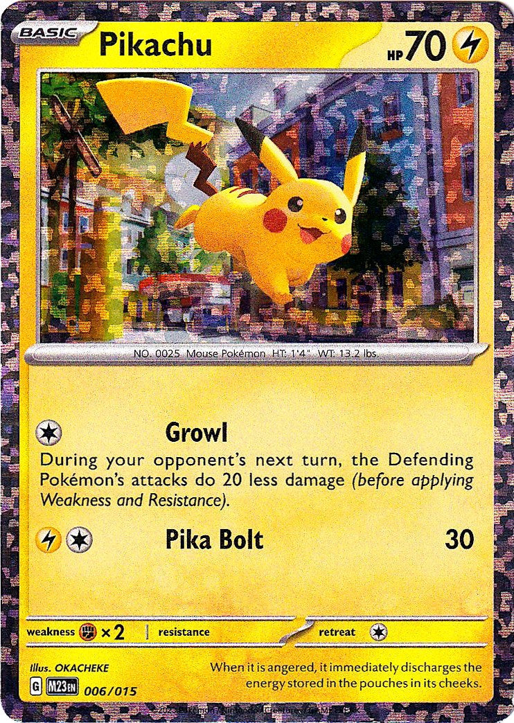 Pikachu (006/015) [McDonald's Promos: 2023 Collection] | Clutch Gaming