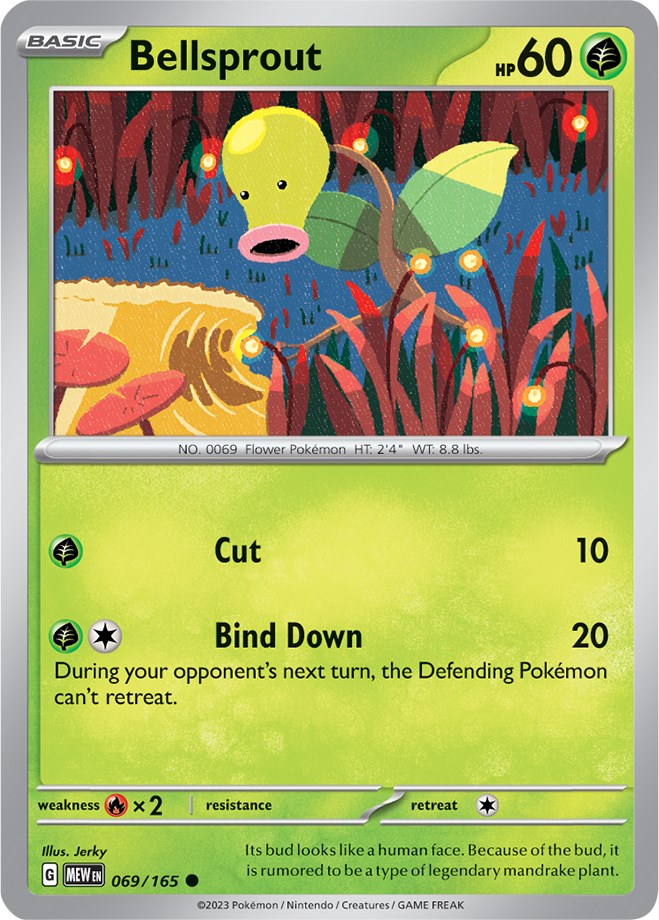 Bellsprout (069/165) [Scarlet & Violet: 151] | Clutch Gaming