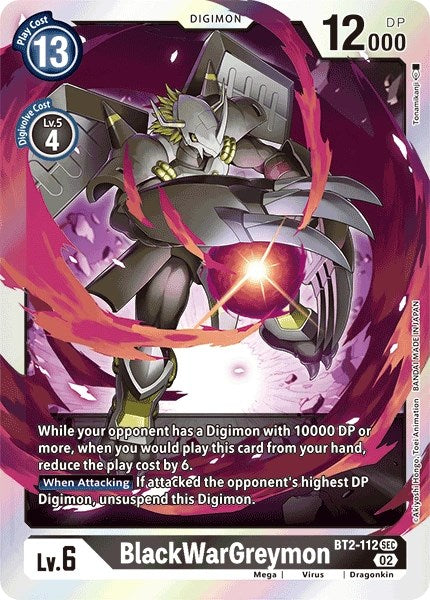 BlackWarGreymon (Resurgence Booster Reprint) [Resurgence Booster] | Clutch Gaming