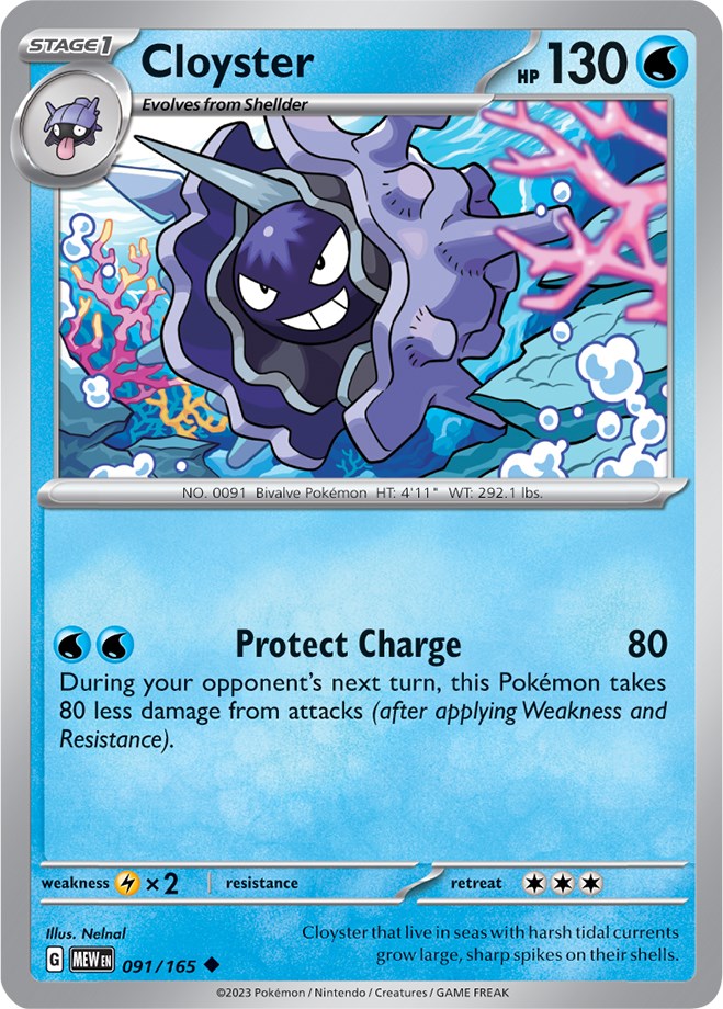 Cloyster (091/165) [Scarlet & Violet: 151] | Clutch Gaming