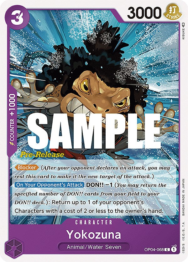 Yokozuna [Kingdoms of Intrigue Pre-Release Cards] | Clutch Gaming