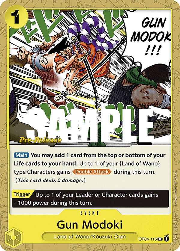 Gun Modoki [Kingdoms of Intrigue Pre-Release Cards] | Clutch Gaming