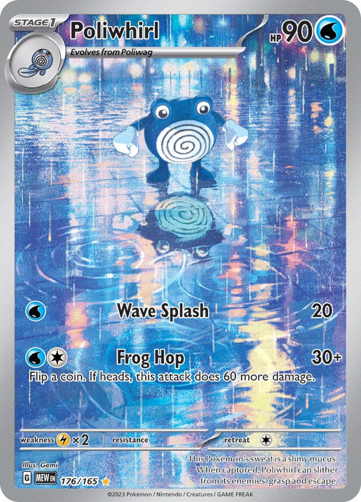 Poliwhirl (176/165) [Scarlet & Violet: 151] | Clutch Gaming