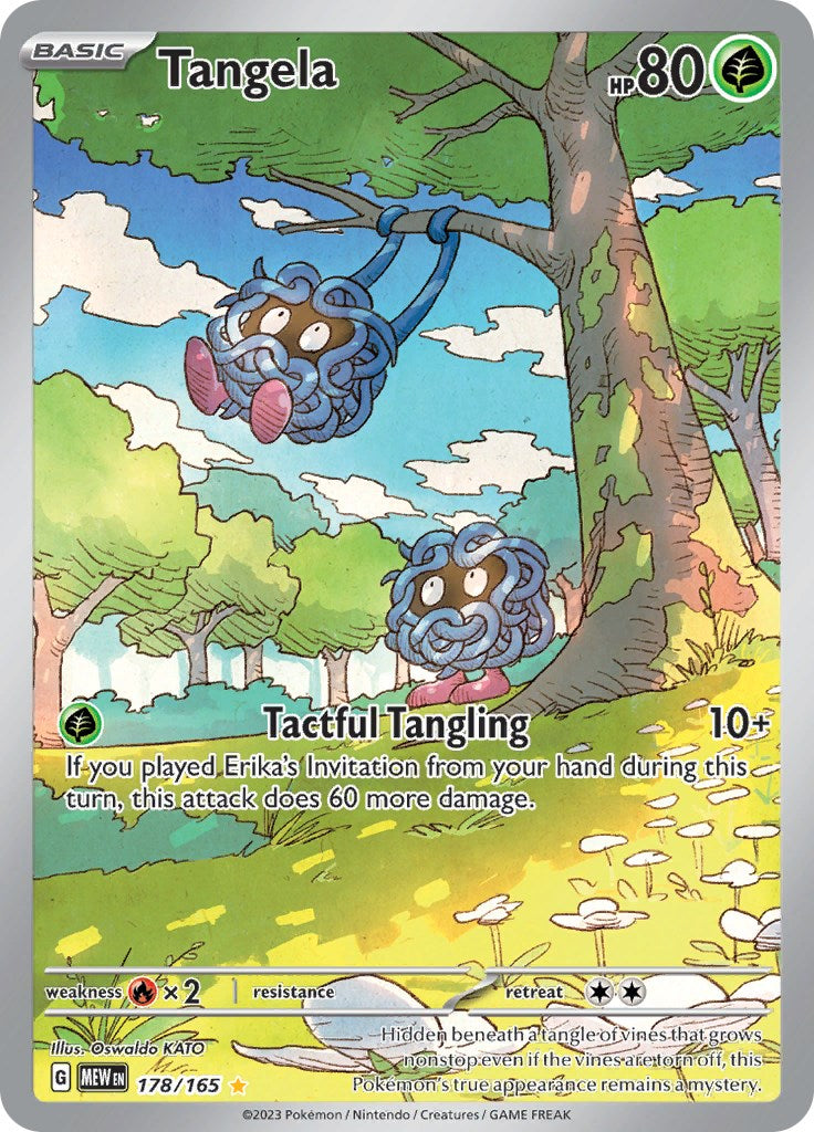 Tangela (178/165) [Scarlet & Violet: 151] | Clutch Gaming