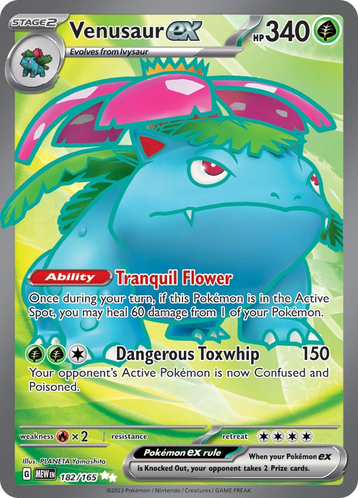 Venusaur ex (182/165) [Scarlet & Violet: 151] | Clutch Gaming