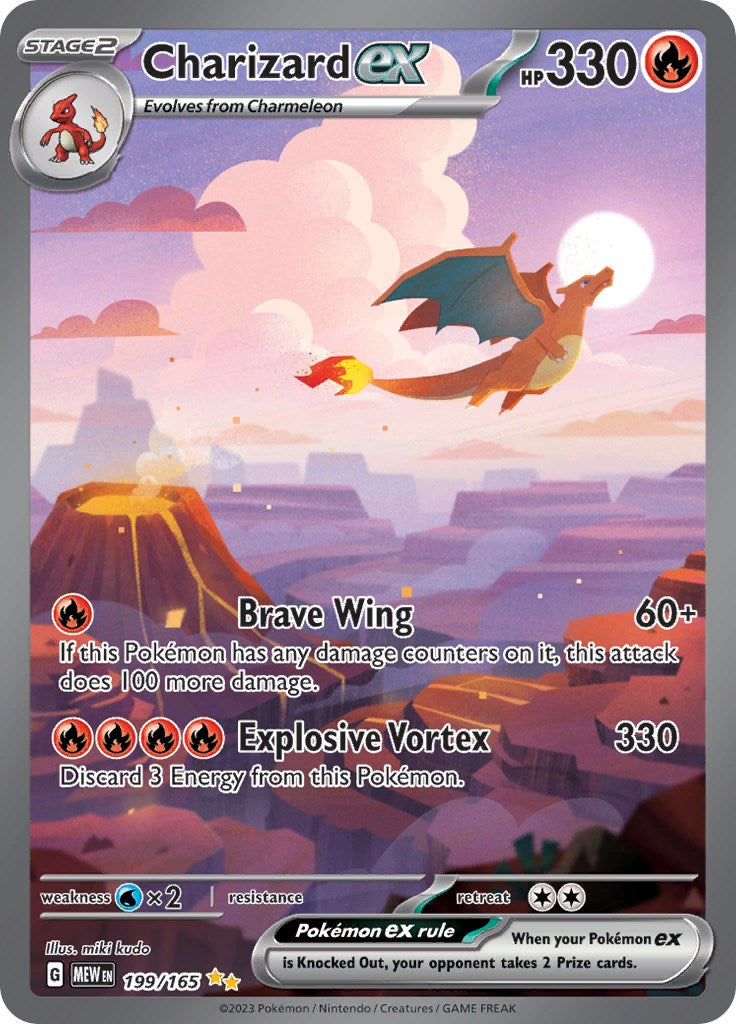 Charizard ex (199/165) [Scarlet & Violet: 151] | Clutch Gaming