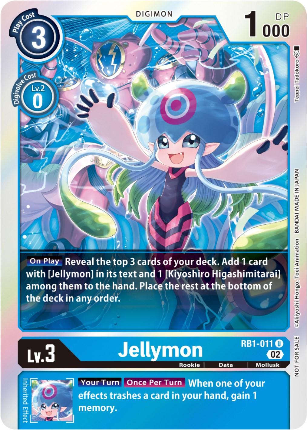 Jellymon [RB1-011] (Box Topper) [Resurgence Booster] | Clutch Gaming