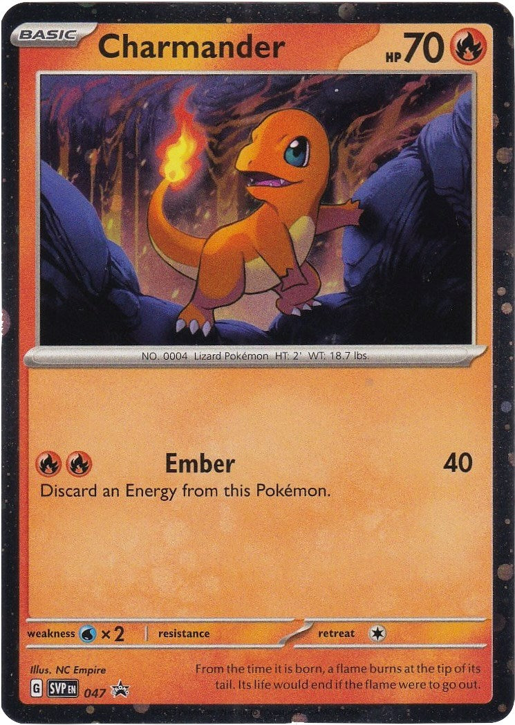 Charmander (047) (Cosmos Holo) [Scarlet & Violet: Black Star Promos] | Clutch Gaming