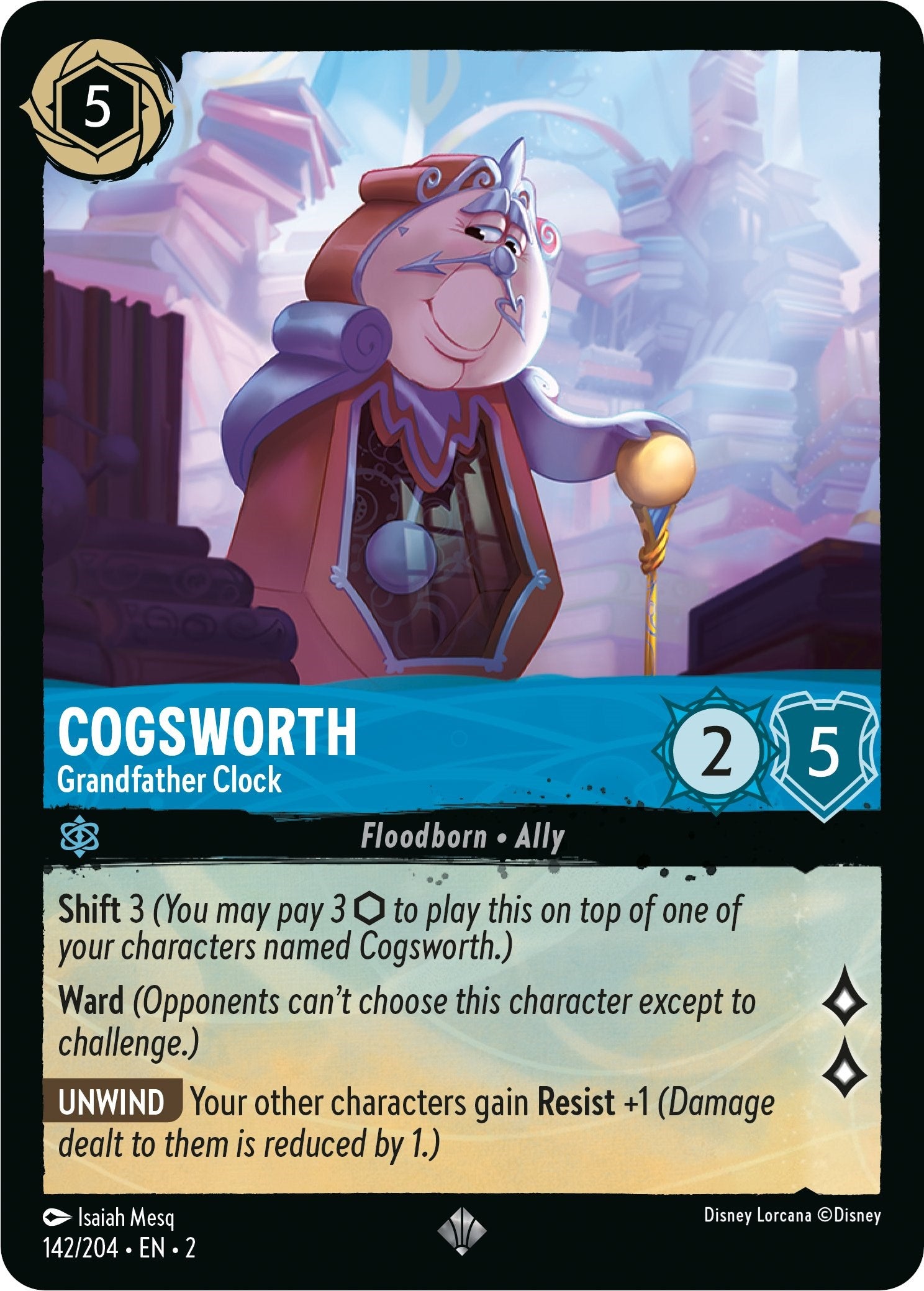 Cogsworth - Grandfather Clock (142/204) [Rise of the Floodborn] | Clutch Gaming