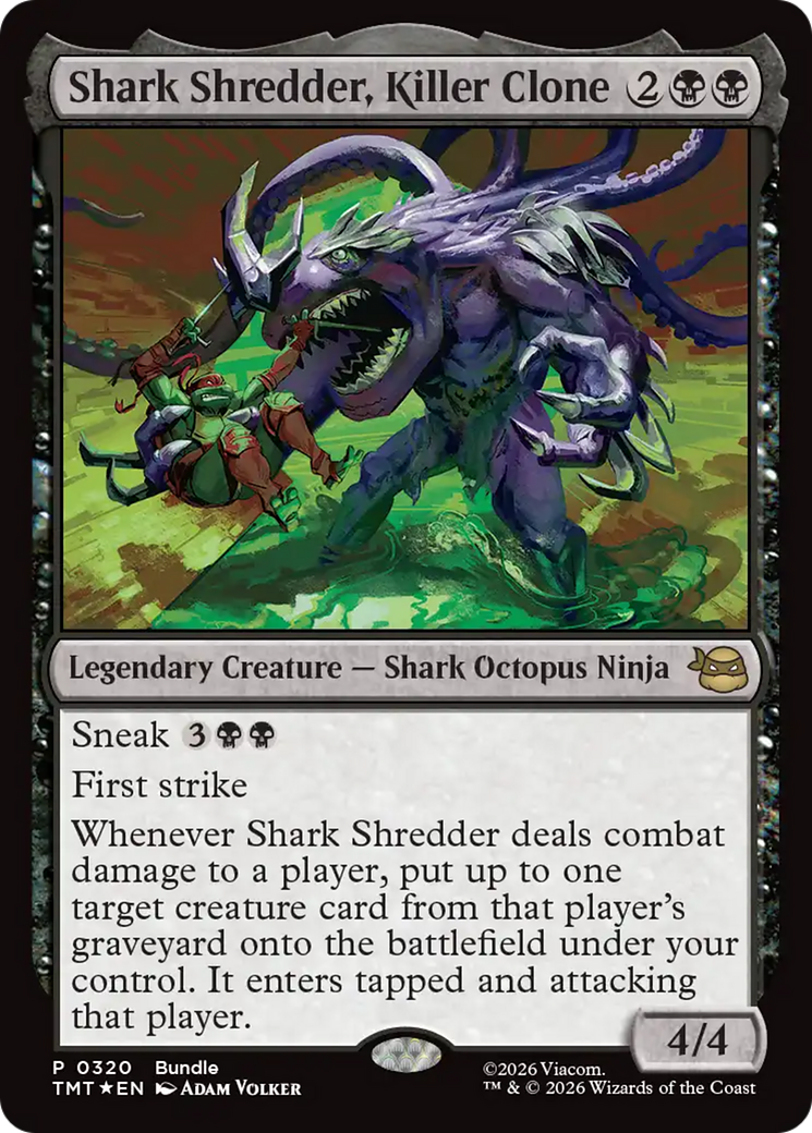 Shark Shredder, Killer Clone [Teenage Mutant Ninja Turtles Promos] | Clutch Gaming