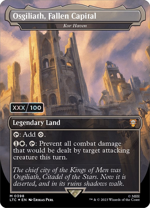 Osgiliath, Fallen Capital - Kor Haven (Serialized) [The Lord of the Rings: Tales of Middle-Earth Commander] | Clutch Gaming