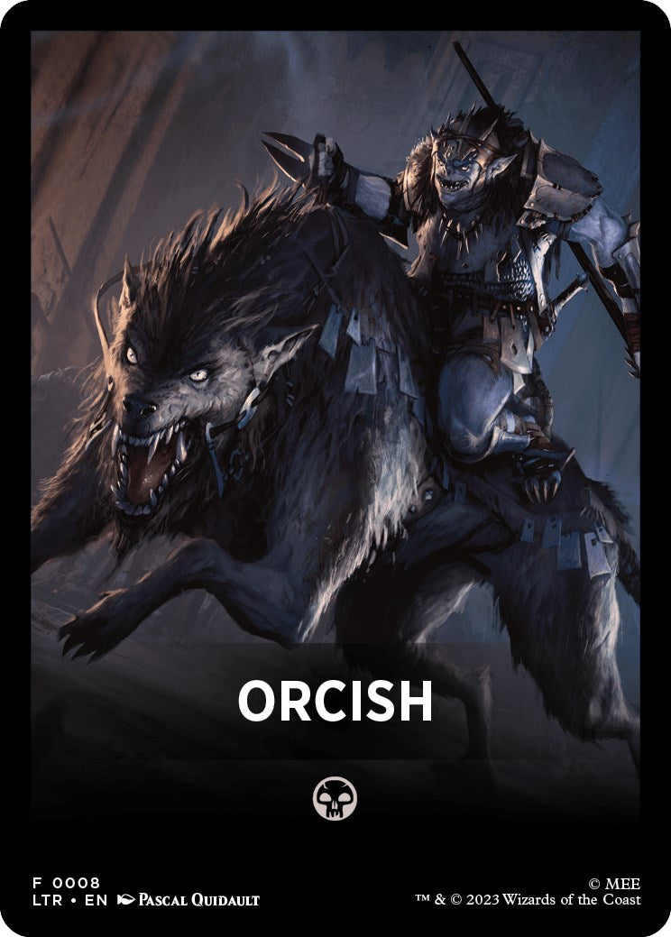 Orcish Theme Card [The Lord of the Rings: Tales of Middle-Earth] | Clutch Gaming