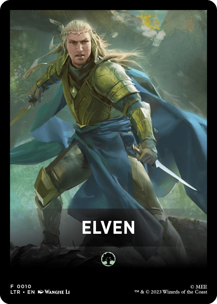 Elven Theme Card [The Lord of the Rings: Tales of Middle-Earth] | Clutch Gaming