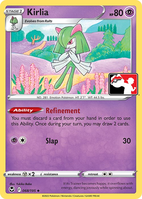 Kirlia (068/195) [Prize Pack Series Four] | Clutch Gaming