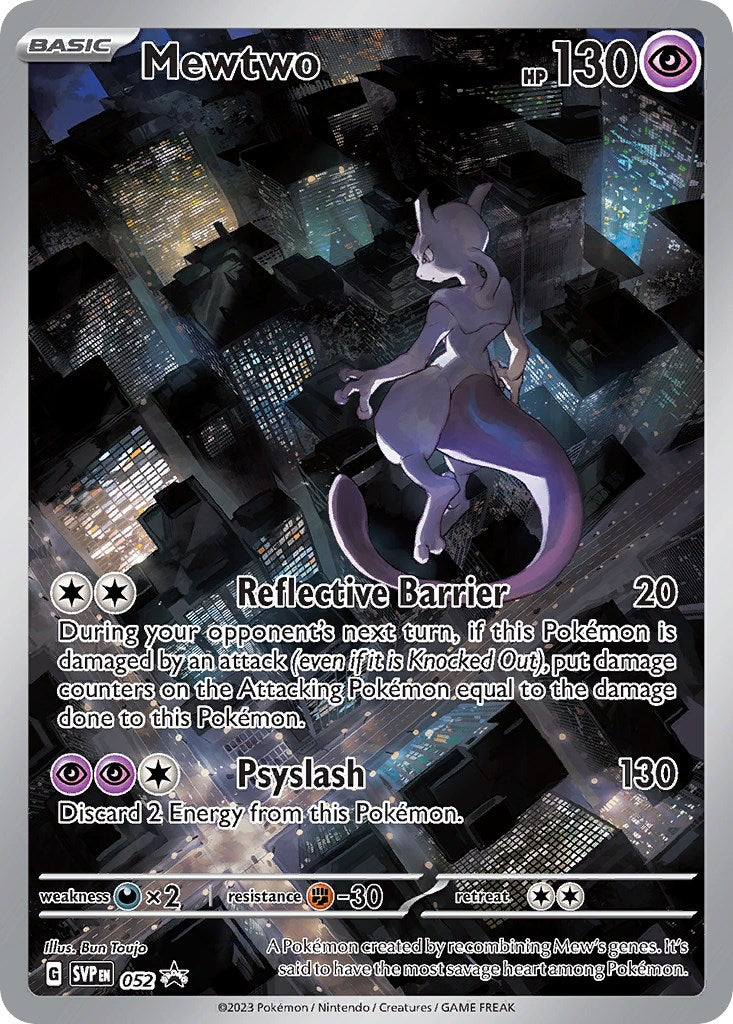 Mewtwo (052) [Scarlet & Violet: Black Star Promos] | Clutch Gaming