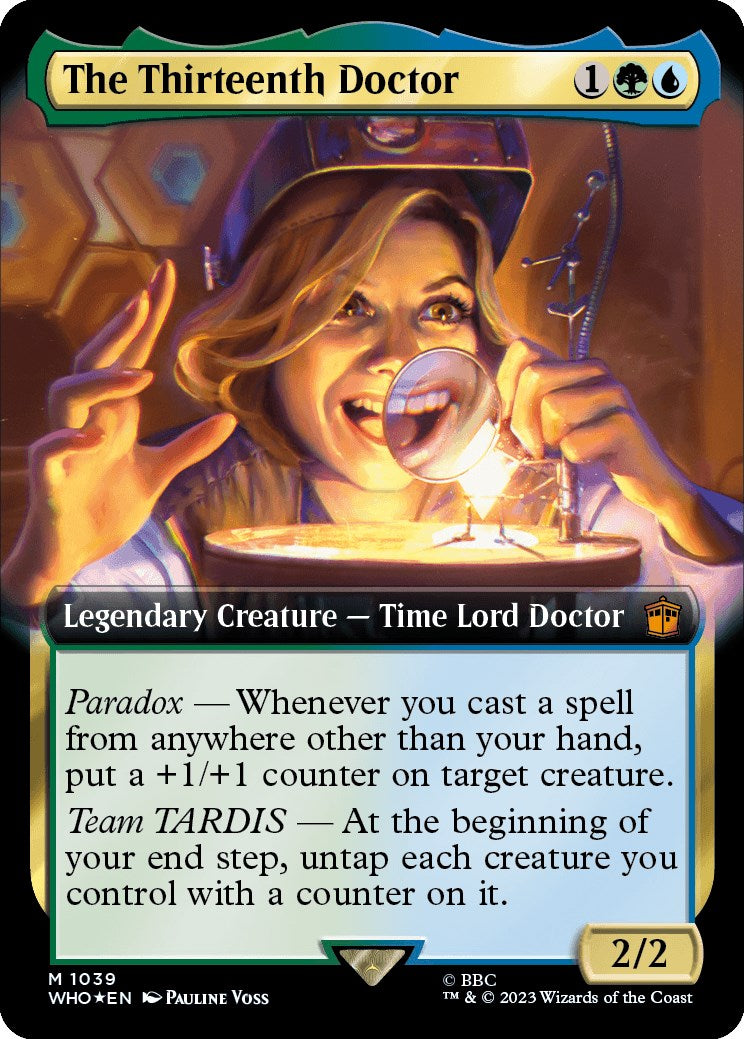 The Thirteenth Doctor (Extended Art) (Surge Foil) [Doctor Who] | Clutch Gaming