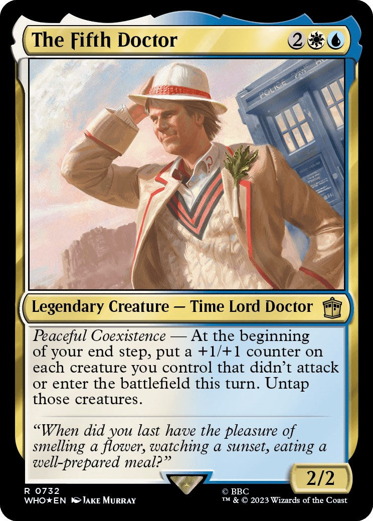 The Fifth Doctor (Surge Foil) [Doctor Who] | Clutch Gaming