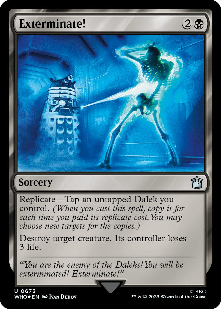 Exterminate! (Surge Foil) [Doctor Who] | Clutch Gaming