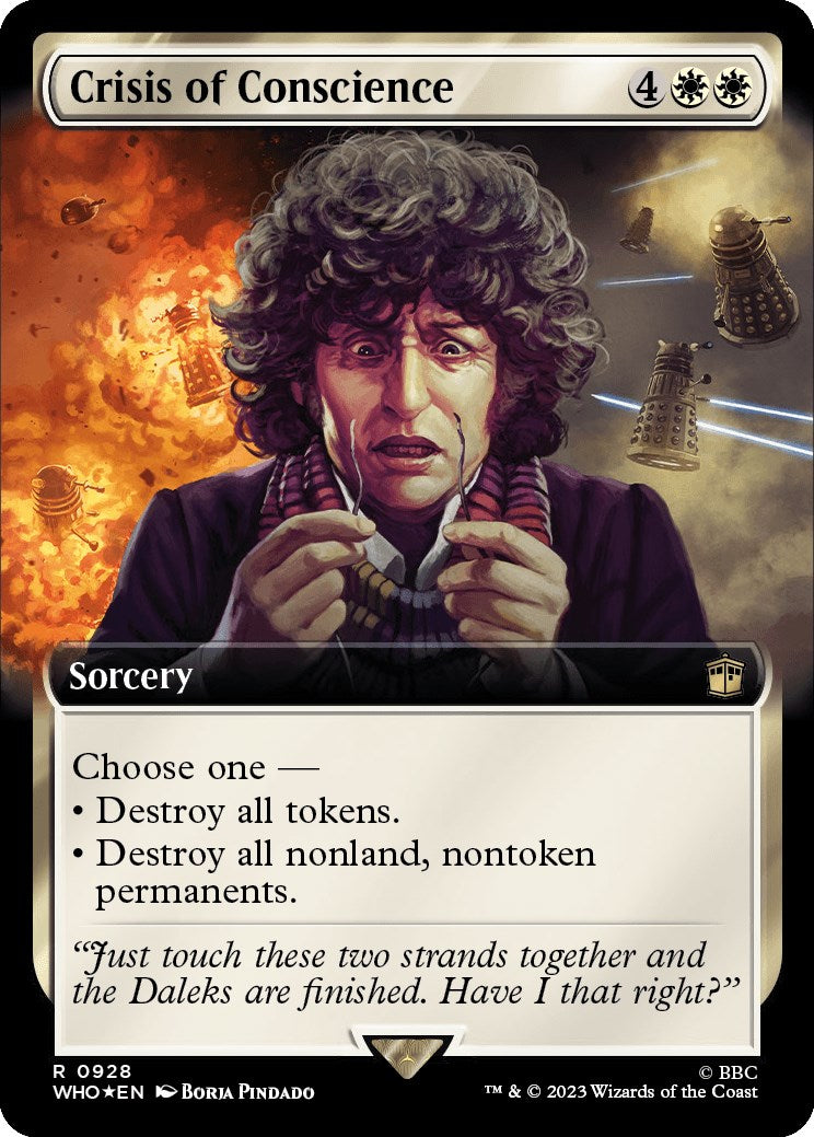 Crisis of Conscience (Extended Art) (Surge Foil) [Doctor Who] | Clutch Gaming